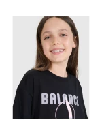 Dívčí tričko oversize s potiskem 4F FJRSS25TTSHF2646-20S Dívčí tričko oversize s potiskem 4F FJRSS25TTSHF2646-20S