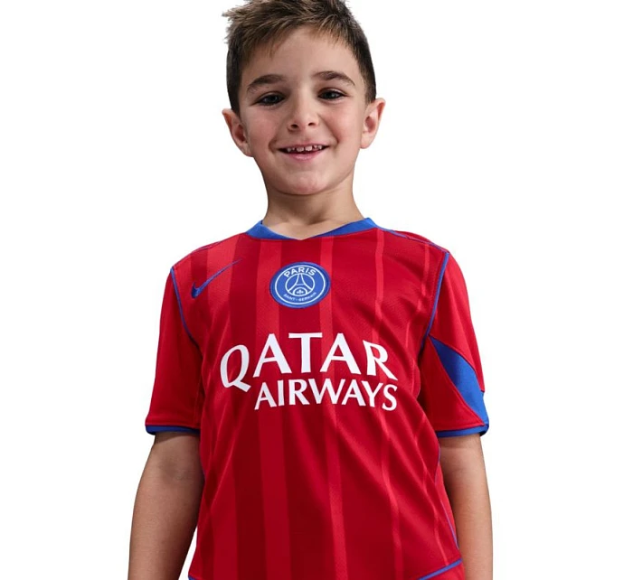 Dětský dres Nike PSG Stadium 2025/26 červená HM4126 680
