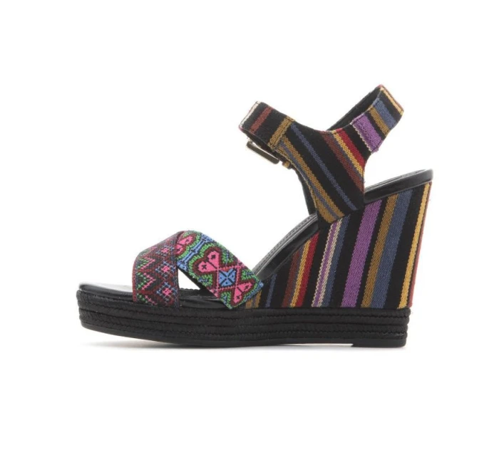 Geox W D82P6G 000AW C0042 dámské boty na platformě