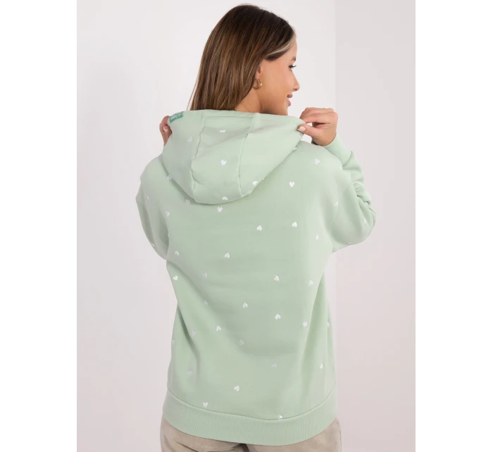 Mikina D10618BC02834A3 pistácie Mikina D10618BC02834A3 pistácie