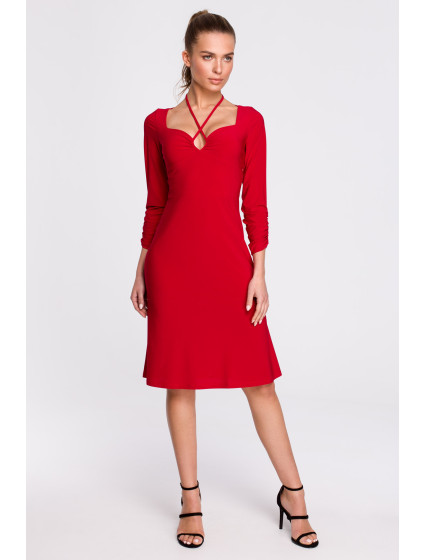 Šaty model 19464176 Červená - STYLOVE