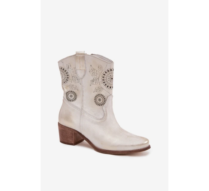 Boty na podpatku  model 222959 Step in style