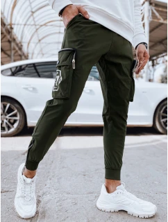 Pánské bojové kalhoty zelené model 21976738 - Dstreet