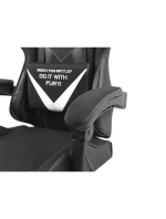 HERNÍ ŽIDLE  L BLACK & WHITE model 21336005