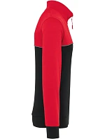 WK WK 404 Pracovní mikina s 1/4 zipem 20.W404 black/red WK WK 404 Pracovní mikina s 1/4 zipem 20.W404 black/red