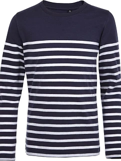 SOL'S Matelot LSL Kids Dětské pruhované tričko s dlouhým rukávem 25.3101 french navy/white