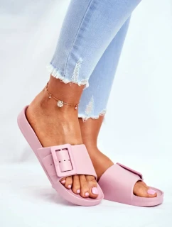 Dámské elegantní pantofle Big Star - růžové