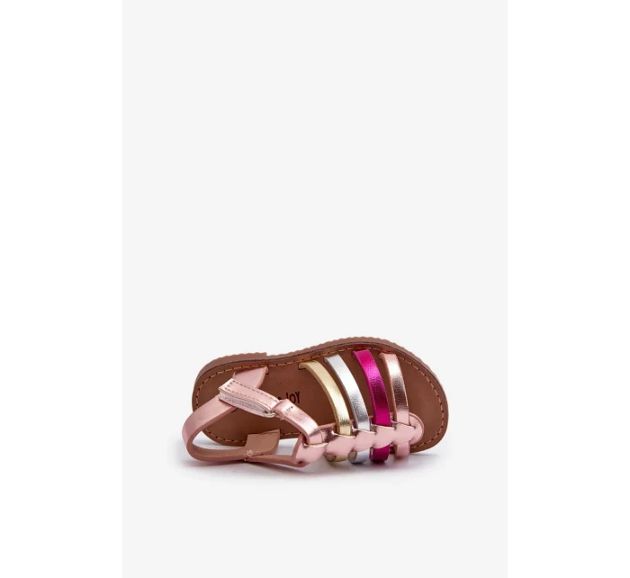 Dětské sandály Gladiator se zapínáním na suchý zip, vícebarevné Radovia