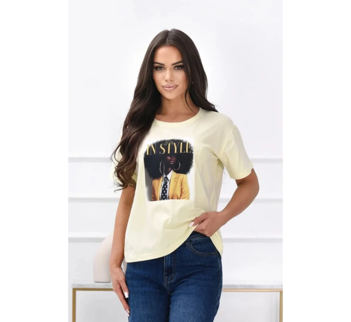 BLUZKA model 22035637 - OFF PINK