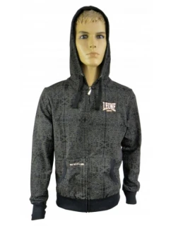 LEONE pánská mikina LSM905/S16 černá XXL