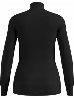 Dámské tričko Odlo BL TOP s želvovinovým výstřihem l/s ACTIVE WARM ECO velikost M Black