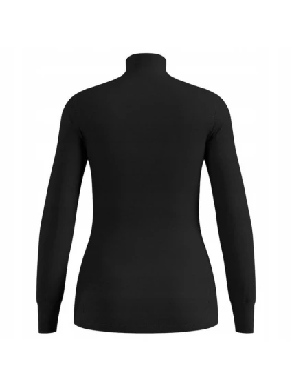 Dámské tričko BL TOP s model 21476585 výstřihem l/s ACTIVE WARM ECO velikost M Black - ODLO