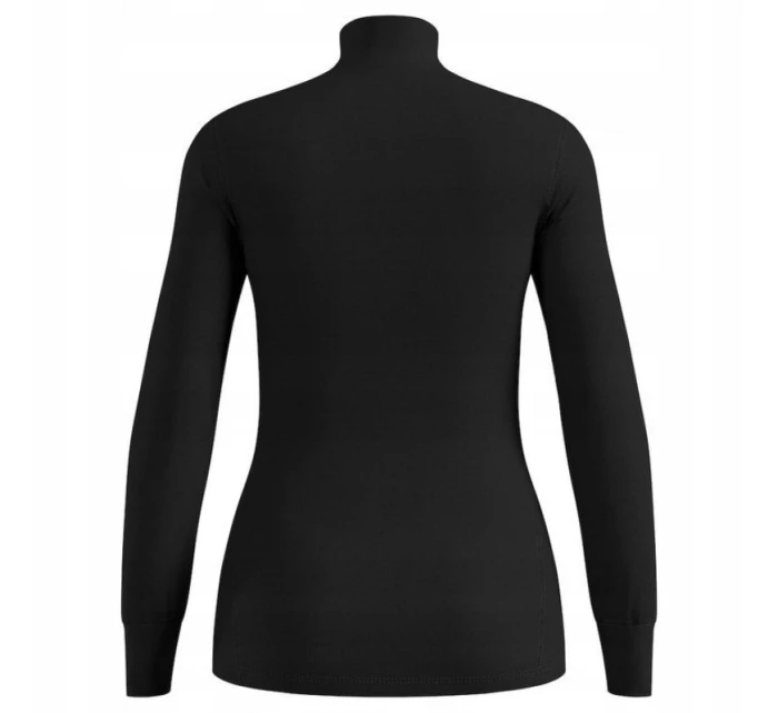 Dámské tričko BL TOP s model 21476585 výstřihem l/s ACTIVE WARM ECO velikost M Black - ODLO