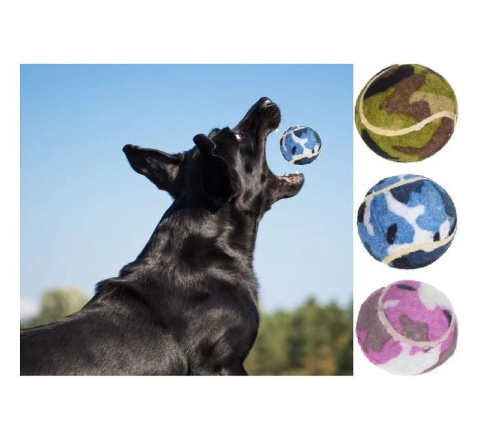 TENISOVÉ MÍČKY PRO PSY 3KS