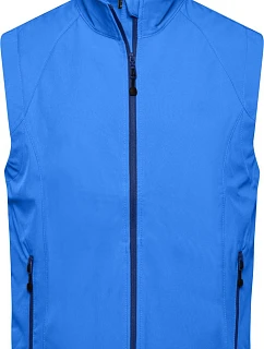 JN Pánská 3vrstvá softshellová vesta 02. azure model 22494926 - Daiber