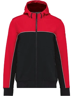 450 Pracovní 3vrstvá softshellová bunda model 22514191 black/red - WK