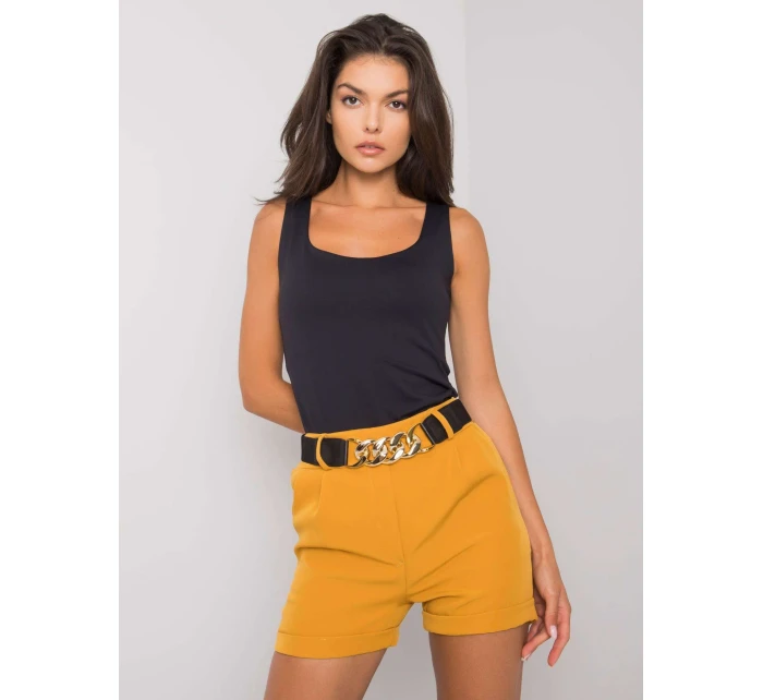 DHJ SN 13186 šortky.03P tmavě žlutá