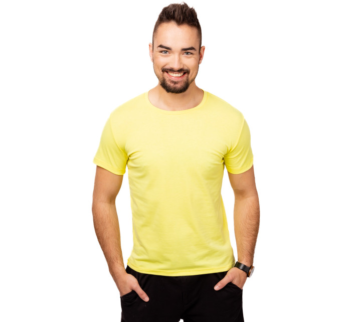 Pánské triko GLANO - žluté