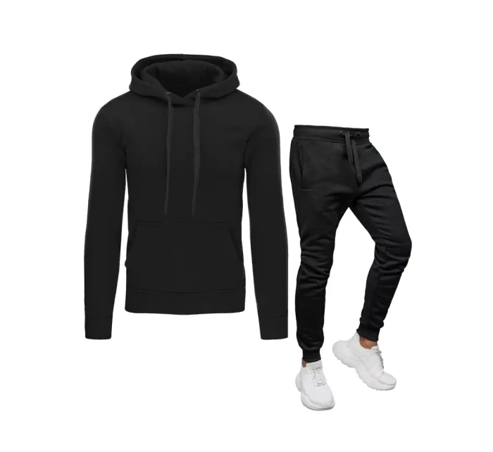 FashionStreet černá pánská tepláková souprava AX0383z