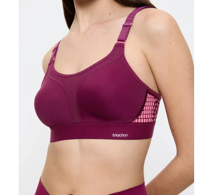 Dámská podprsenka Triaction Extreme Lite N EX - UNKNOWN - vínová 3328 - TRIUMPH