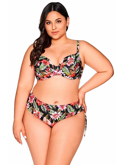 Ava SK 218 Květinová plavková podprsenka s plnými košíčky