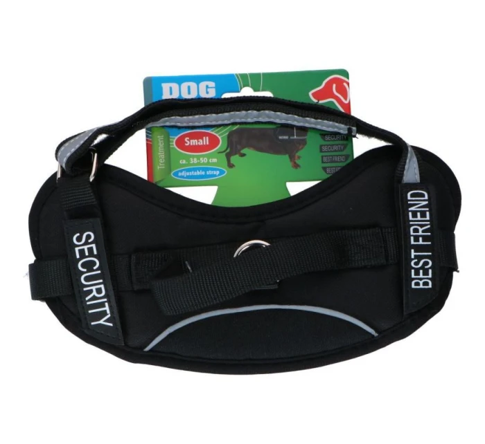 POSTROJ PRO PSY S REFLEXNÍ PÁSKOU 37 - 49 CM MALÝ POSTROJ PRO PSY S REFLEXNÍ PÁSKOU 37 - 49 CM MALÝ