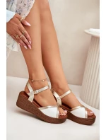 Dámské Sandály Na Klínu model 21698353 - S.Barski