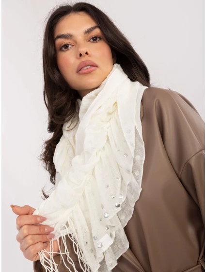 Chustka AT CH S model 21858983 ecru - FPrice Chustka AT CH S model 21858983 ecru - FPrice