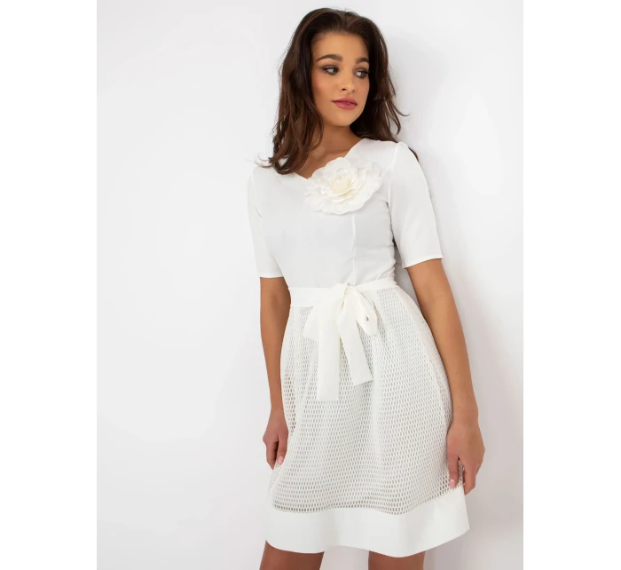 LK SK 506551 šaty.76P ecru