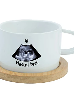 Personalizovaný keramický hrníček "MAKRONKA" s ultrazvukem