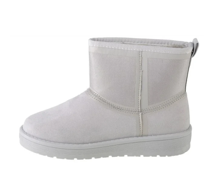 Dámské sněhové boty model 21784952 Světle šedá - Big Star
