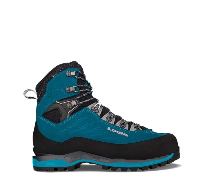 Dámská trekingová vysokohorská obuv Cevedale II GTX Ws 220053 6931 Tyrkys s černou - LOWA