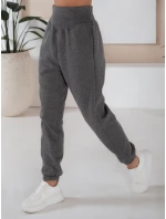 Dámská tepláková souprava SERINE tmavě šedá FashionStreet AY0646