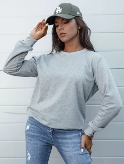 GLAMFLAIR dámská mikina světle šedá FashionStreet BY1315