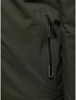 Pánská zimní bunda s kapucí zelená FashionStreet TX5118