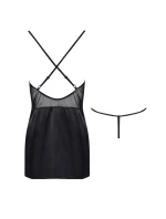 Dámská erotická košilka Marinela black - BEAUTY NIGHT FASHION Dámská erotická košilka Marinela black - BEAUTY NIGHT FASHION