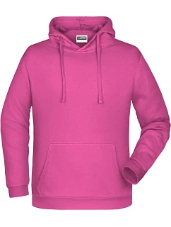 Daiber JN 796 Pánská mikina s kapucí 02.0796 pink