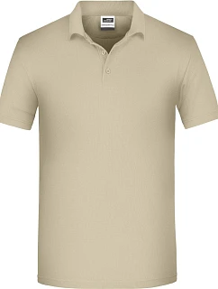 Daiber JN 874 Pánské pracovní bio piqué polo 02.0874 stone