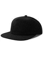 5 panelová manšestrová kšiltovka black model 22456315 - Atlantis Headwear 5 panelová manšestrová kšiltovka black model 22456315 - Atlantis Headwear