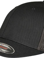 Flexfit 6511RM 6 panelová Trucker kšiltovka "Recycled" 55.11RM black/black