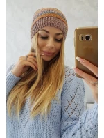 Fleecová čepice Patrycja K254 model 18750901 - K-Fashion Fleecová čepice Patrycja K254 model 18750901 - K-Fashion