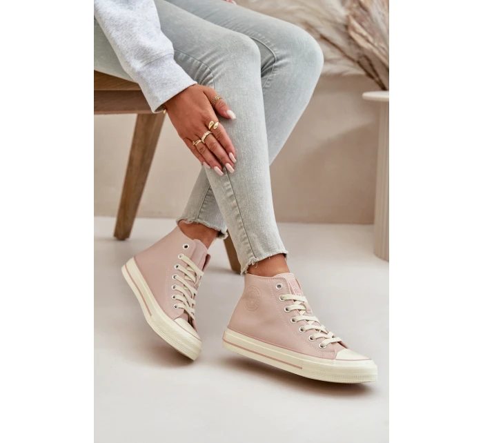 Dámské Tenisky Zateplené Z Eko Kůže Růžové Big Star model 21669440 - Big Star Shoes Dámské Tenisky Zateplené Z Eko Kůže Růžové Big Star model 21669440 - Big Star Shoes