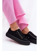 Dámské Textilní Tenisky Big Star RR274403 Černé Dámské Textilní Tenisky Big Star RR274403 Černé