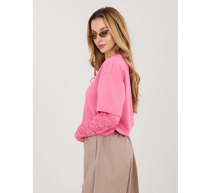 Bluzka IT BZ model 22041055 ciemny różowy - FPrice