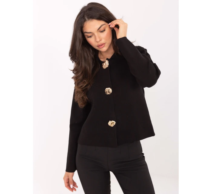 Jumper PM SW CV6659.86 černý Jumper PM SW CV6659.86 černý