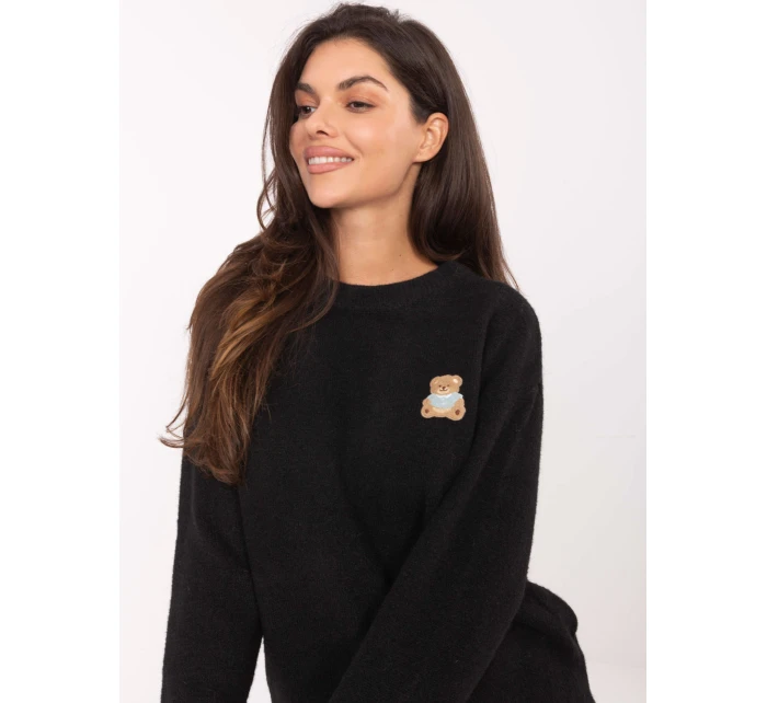 Sweter PM SW model 21300806 czarny - FPrice Sweter PM SW model 21300806 czarny - FPrice