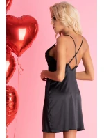 model 17580196 Černá košilka + tanga ZDARMA! - LivCo Corsetti