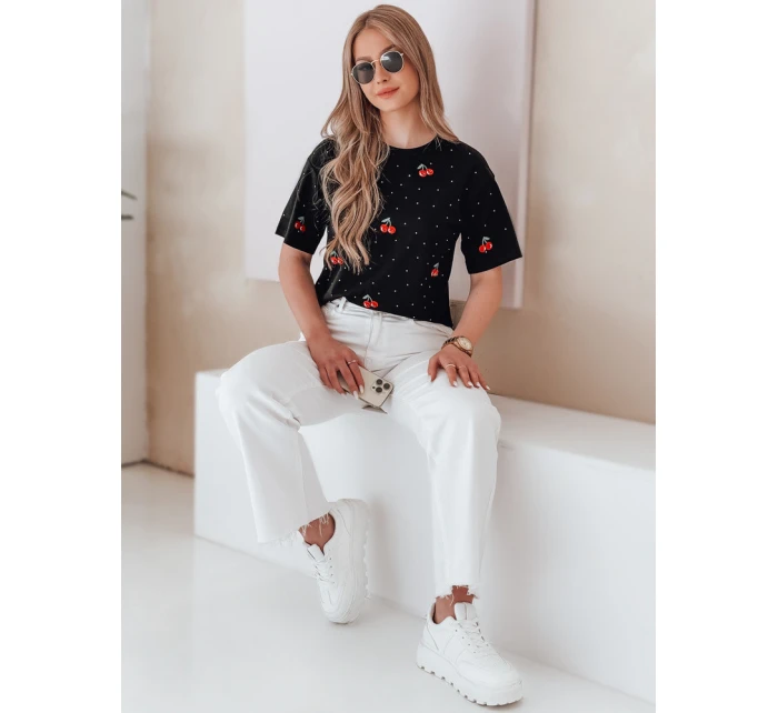 Dámské tričko černá Dstreet model 21988890 - FashionStreet Dámské tričko černá Dstreet model 21988890 - FashionStreet