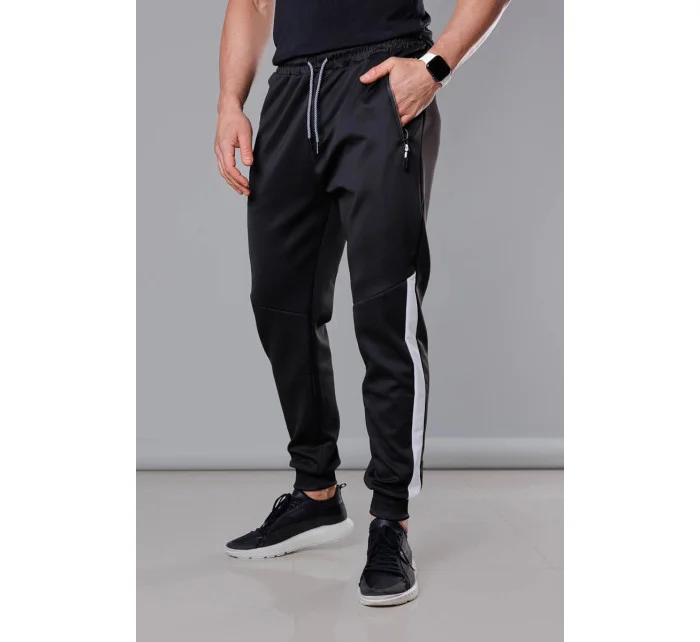 pánské teplákové kalhoty se vsadkami model 18347935 - J.STYLE pánské teplákové kalhoty se vsadkami model 18347935 - J.STYLE