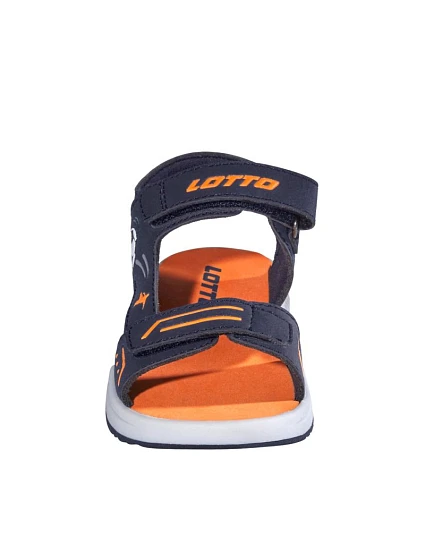 Dětské sandály tmavě modré a oranžové model 22179204 - Lotto Dětské sandály tmavě modré a oranžové model 22179204 - Lotto
